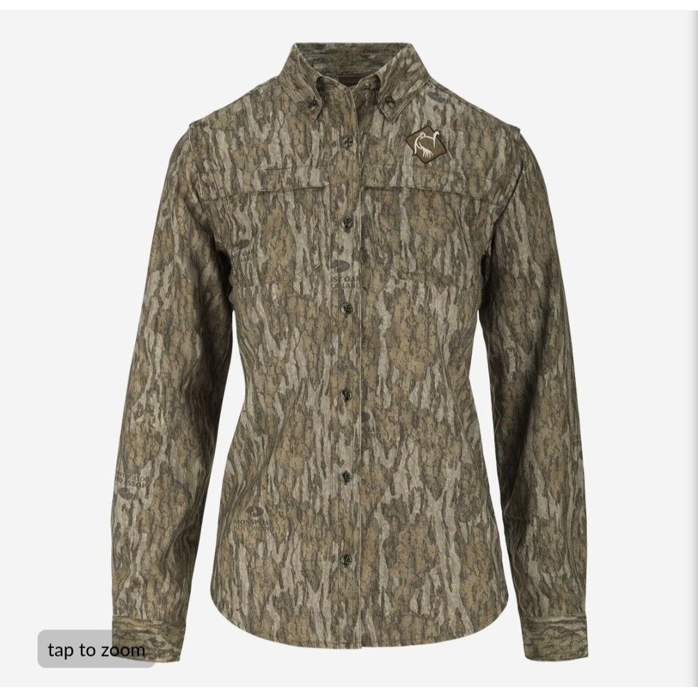 DRAKE WATERFOWL OL' TOM WOMEN'S MESH BACK FLYWEIGHT SHIRT 2.0 WITH SPINE PAD